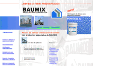Desktop Screenshot of baumix.cl